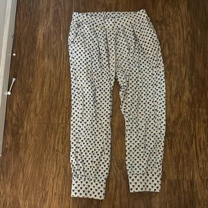 Roller Rabbit Blue Heart Pajamas Pants Pima Cotten Size M